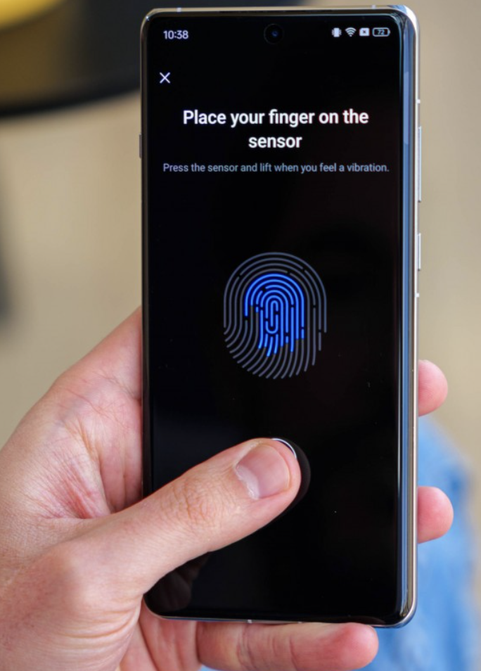 сканер отпечатка пальца Oppo Find X7 Ultra